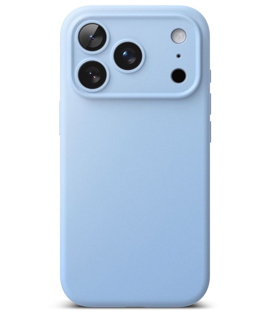 Ringke Silicone MagSafe -kuori till iPhone 18 Pro - Vaaleansininen