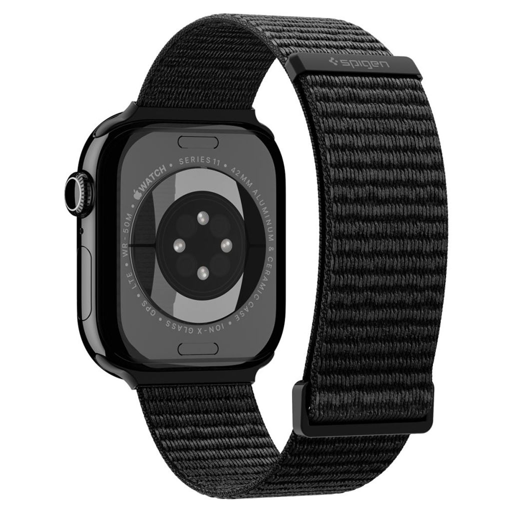 Spigen WBF01 Kellonranneke Apple Watch 44/45/46/49mm  - Musta