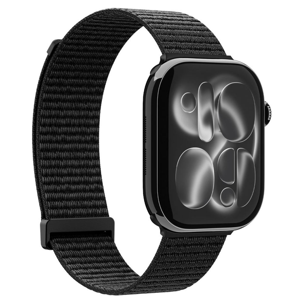 Spigen WBF01 Kellonranneke Apple Watch 44/45/46/49mm  - Musta