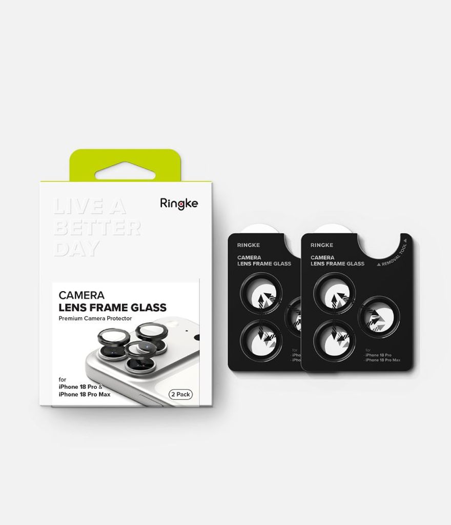 Ringke Camera Frame Protector Linsebeskyttelse til iPhone 18 Pro / Pro Max
