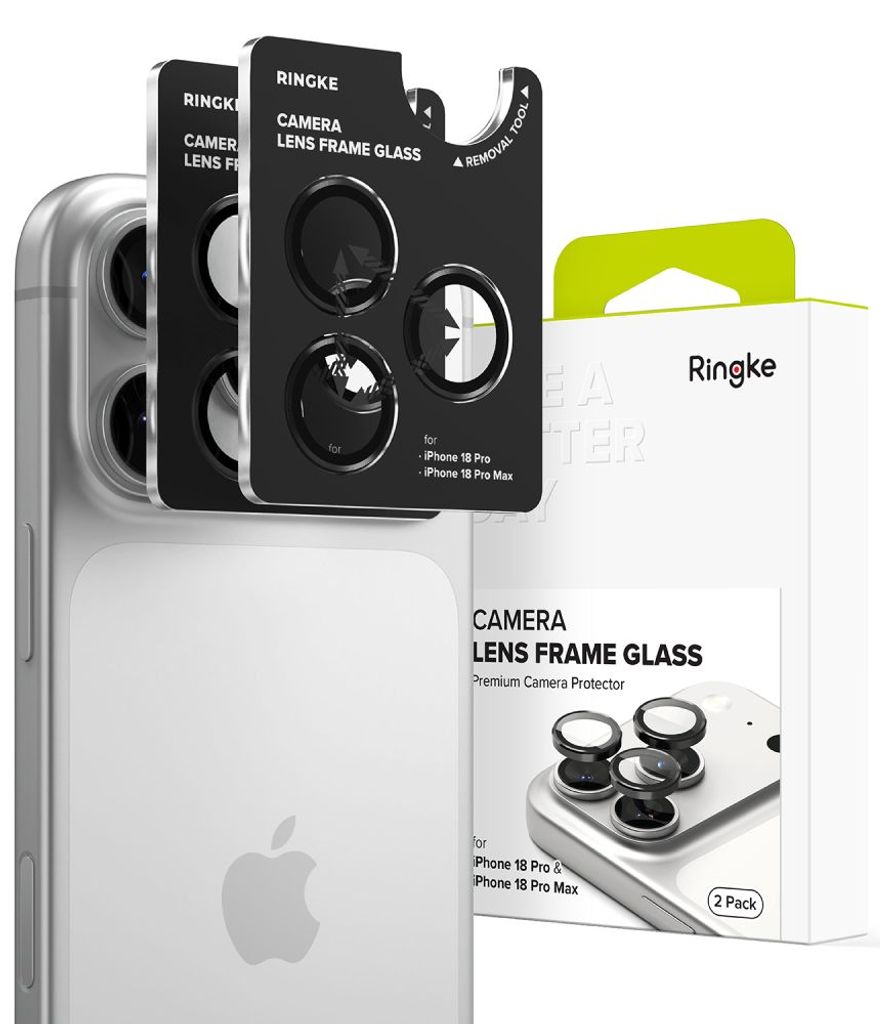 Ringke Camera Frame Protector Linsebeskyttelse til iPhone 18 Pro / Pro Max