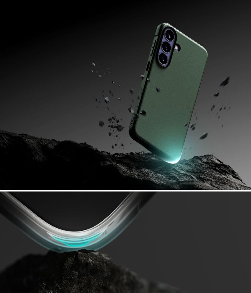 Ringke Onyx Cover til Samsung Galaxy S26 FE - Mørkgrøn