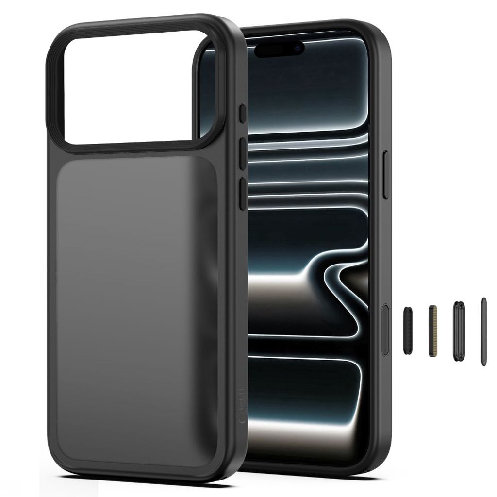 Tech-Protect Magmat CC -kuori till iPhone 18 Pro Max/17 Pro Max - Musta