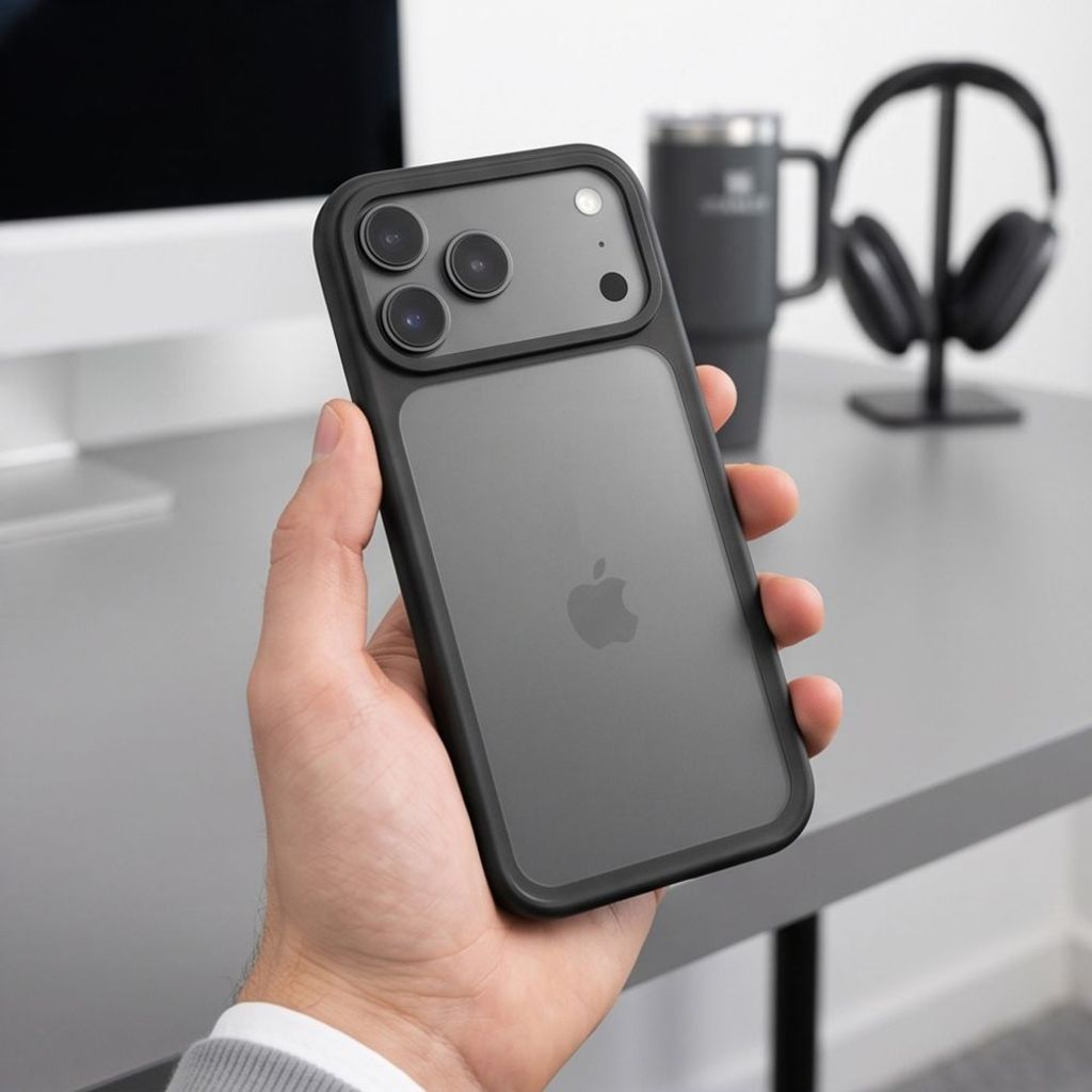Tech-Protect Magmat CC -kuori till iPhone 18 Pro Max/17 Pro Max - Musta