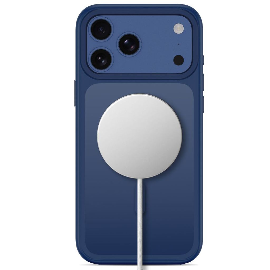 Tech-Protect Magmat MagSafe CC -kuori till iPhone 18 Pro/17 Pro - Sininen