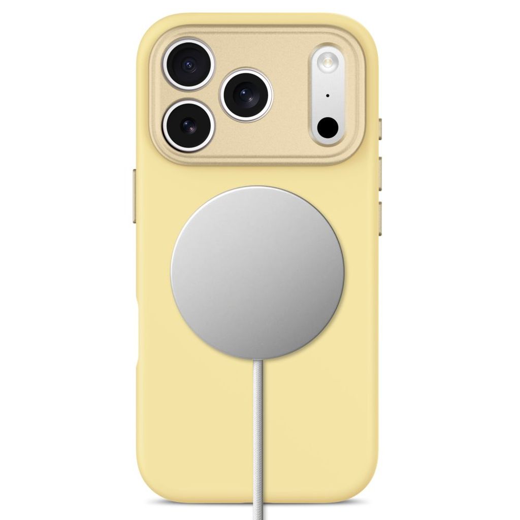 Tech-Protect Uniq MagSafe CC -kuori till iPhone 18 Pro Max/17 Pro Max - Keltainen