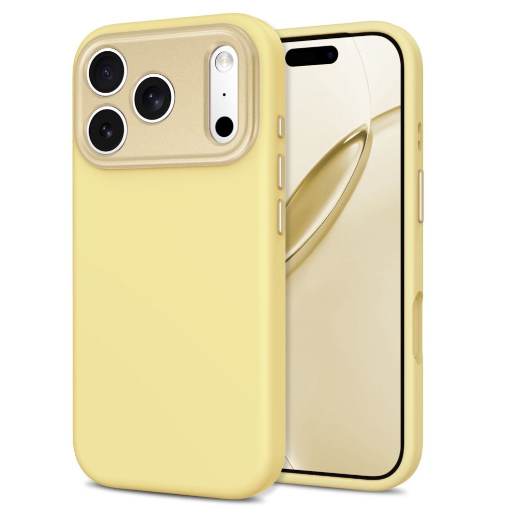 Tech-Protect Uniq MagSafe CC -kuori till iPhone 18 Pro Max/17 Pro Max - Keltainen