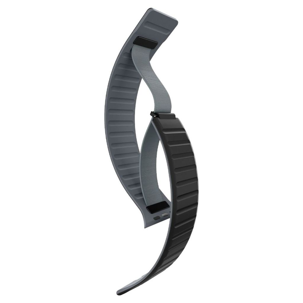 Spigen Athlex Air M Kellonranneke Apple Watch 44/45/46/49mm - Musta/Harmaa