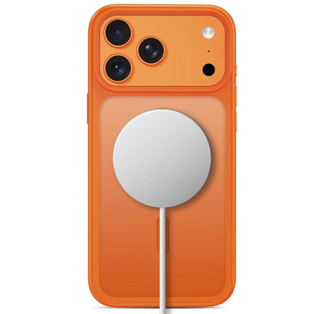 Tech-Protect Magmat MagSafe CC -kuori till iPhone 18 Pro Max/17 Pro Max - Oranssi