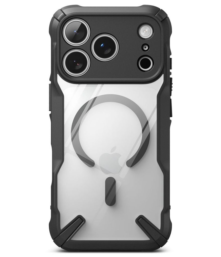 Ringke Fusion X MagSafe Cover til iPhone 18 Pro Max / 17 Pro Max - Sort
