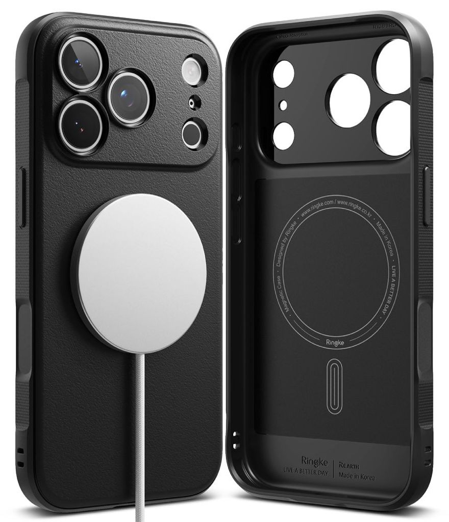 Ringke Onyx MagSafe Cover til iPhone 18 Pro Max / 17 Pro Max - Sort