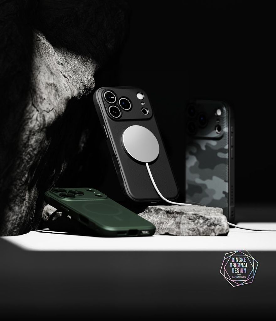 Ringke Onyx MagSafe Cover til iPhone 18 Pro Max / 17 Pro Max - Sort
