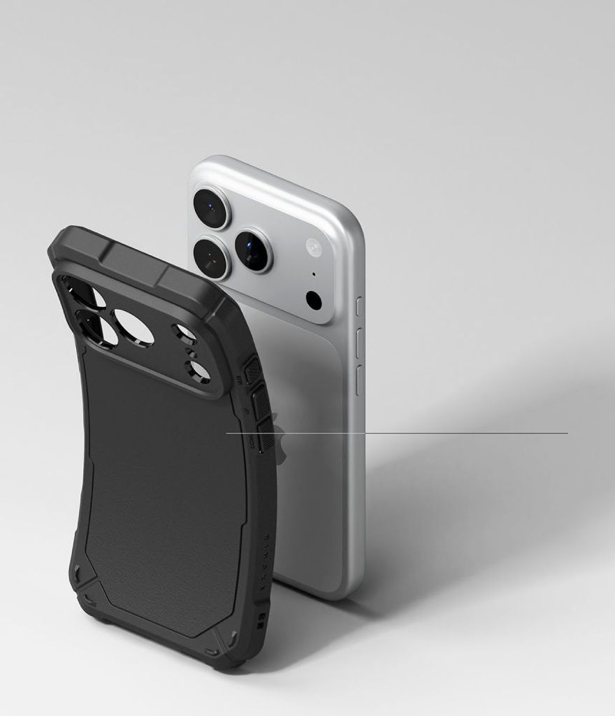 Ringke Rugged Gear MagSafe Cover til iPhone 18 Pro Max / 17 Pro Max - Sort