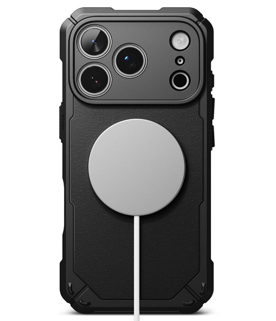 Ringke Rugged Gear MagSafe Cover til iPhone 18 Pro Max / 17 Pro Max - Sort