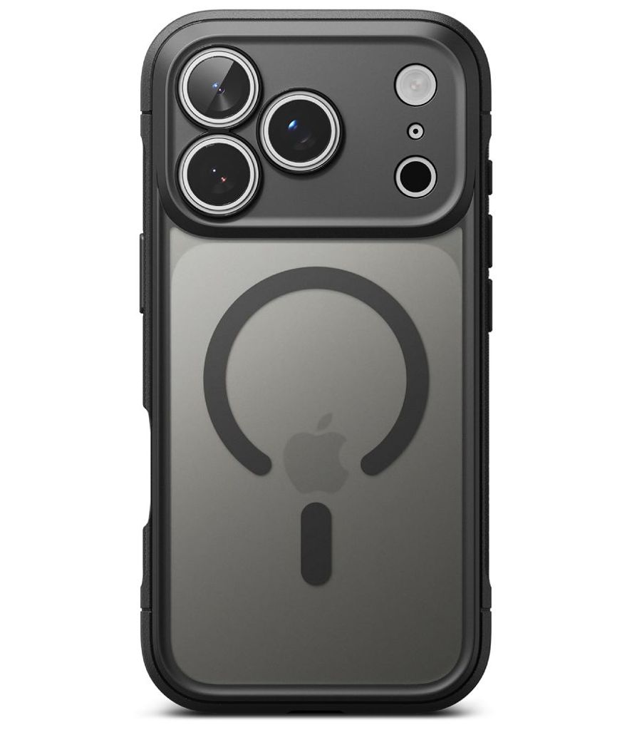 Ringke Fusion Bold MagSafe Cover til iPhone 18 Pro / 17 Pro - Mat Sort
