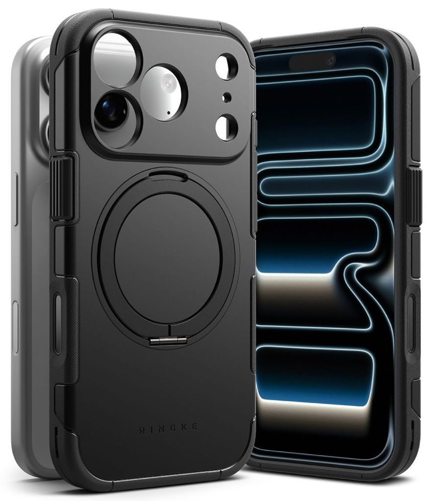 Ringke Alles MagSafe Cover til iPhone 18 Pro / 17 Pro - Sort