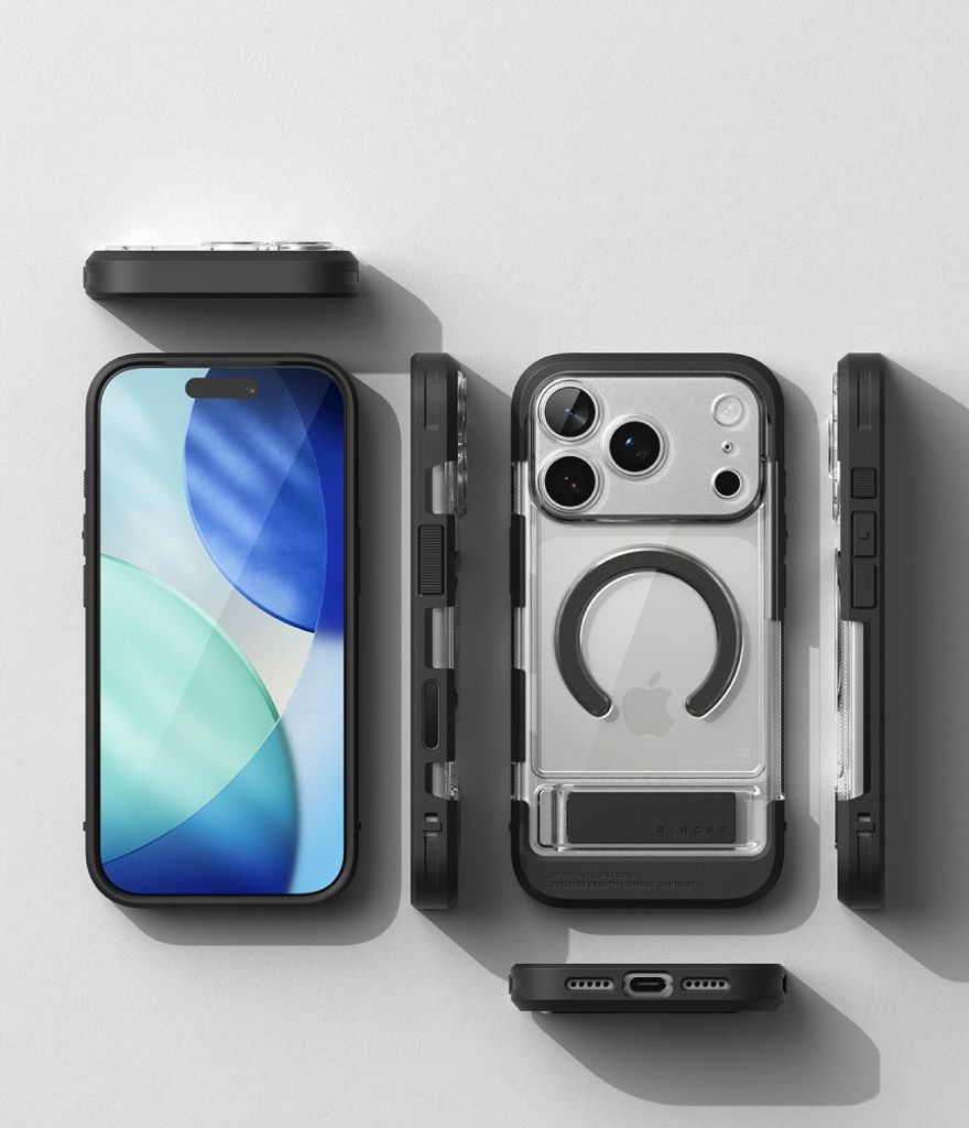 Ringke UX MagSafe Cover til iPhone 18 Pro / 17 Pro - Gennemsigtig