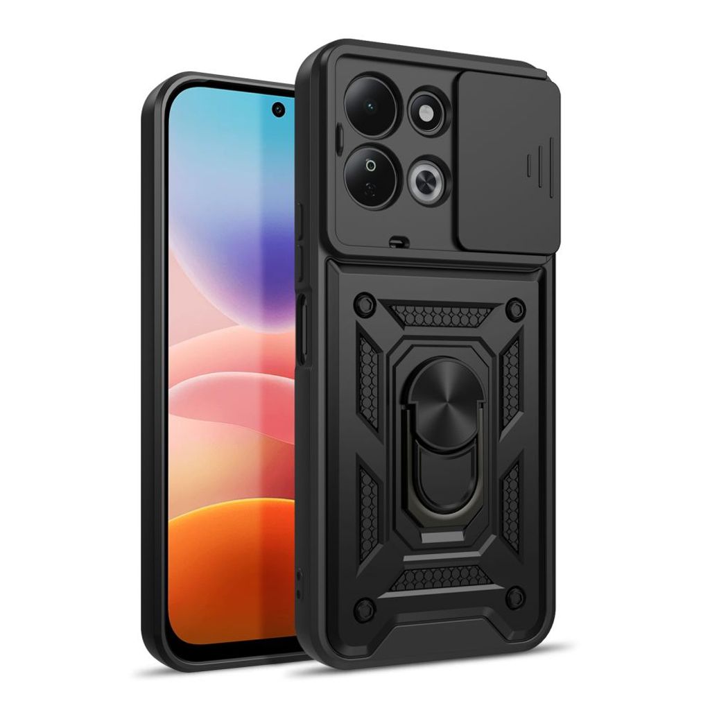 Tech-Protect CamShield Pro -kuori till Xiaomi Redmi 17 - Musta