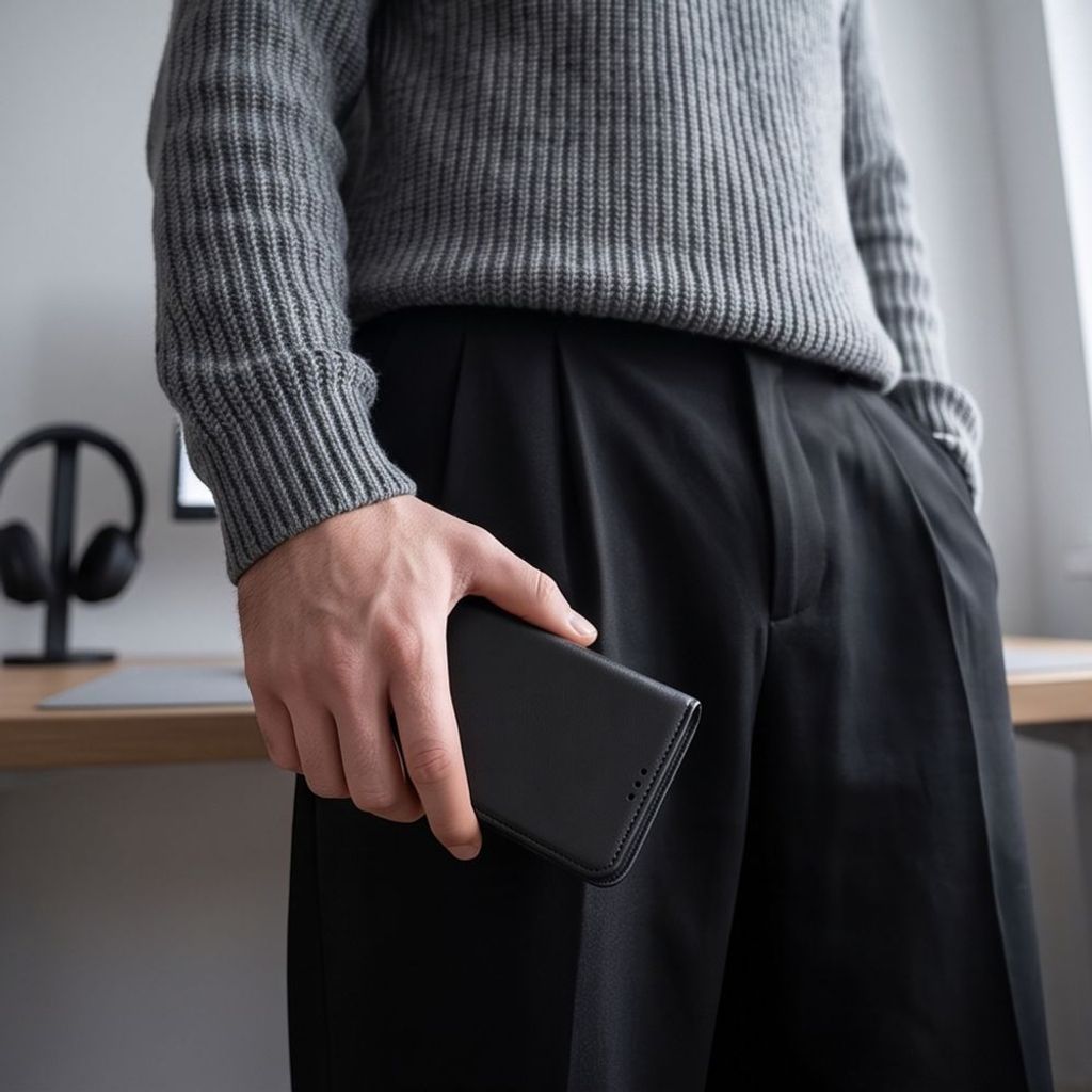 Tech-Protect Wallet -kotelo till Xiaomi Redmi Note 17 Pro Max 5G - Musta
