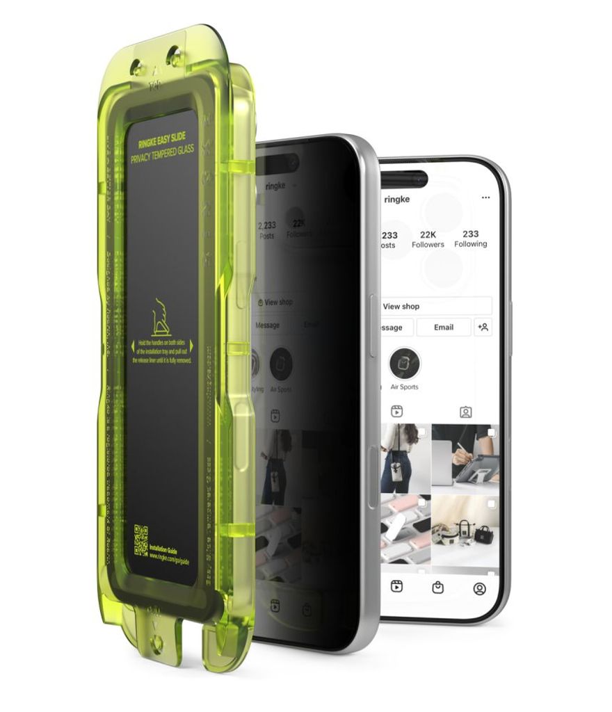 Ringke Easy Slide Privacy Skærmbeskyttelse til iPhone 18 Pro Max