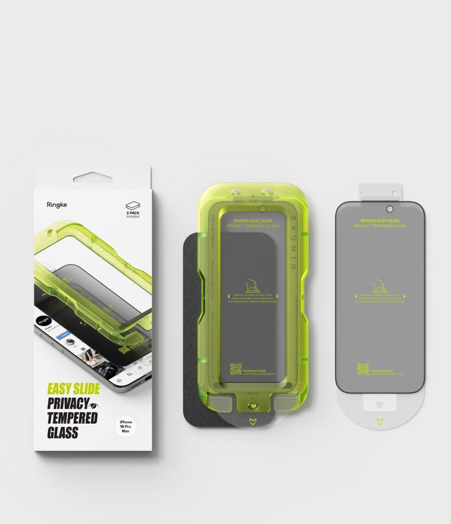 Ringke Easy Slide Privacy Skærmbeskyttelse til iPhone 18 Pro Max
