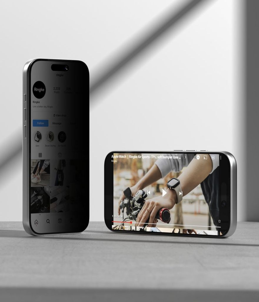 Ringke Easy Slide Privacy Skærmbeskyttelse til iPhone 18 Pro Max