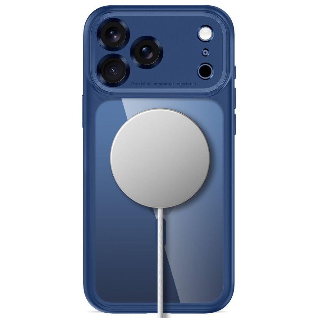 Tech-Protect MagPeak MagSafe CC -kuori till iPhone 18 Pro/17 Pro - Sininen