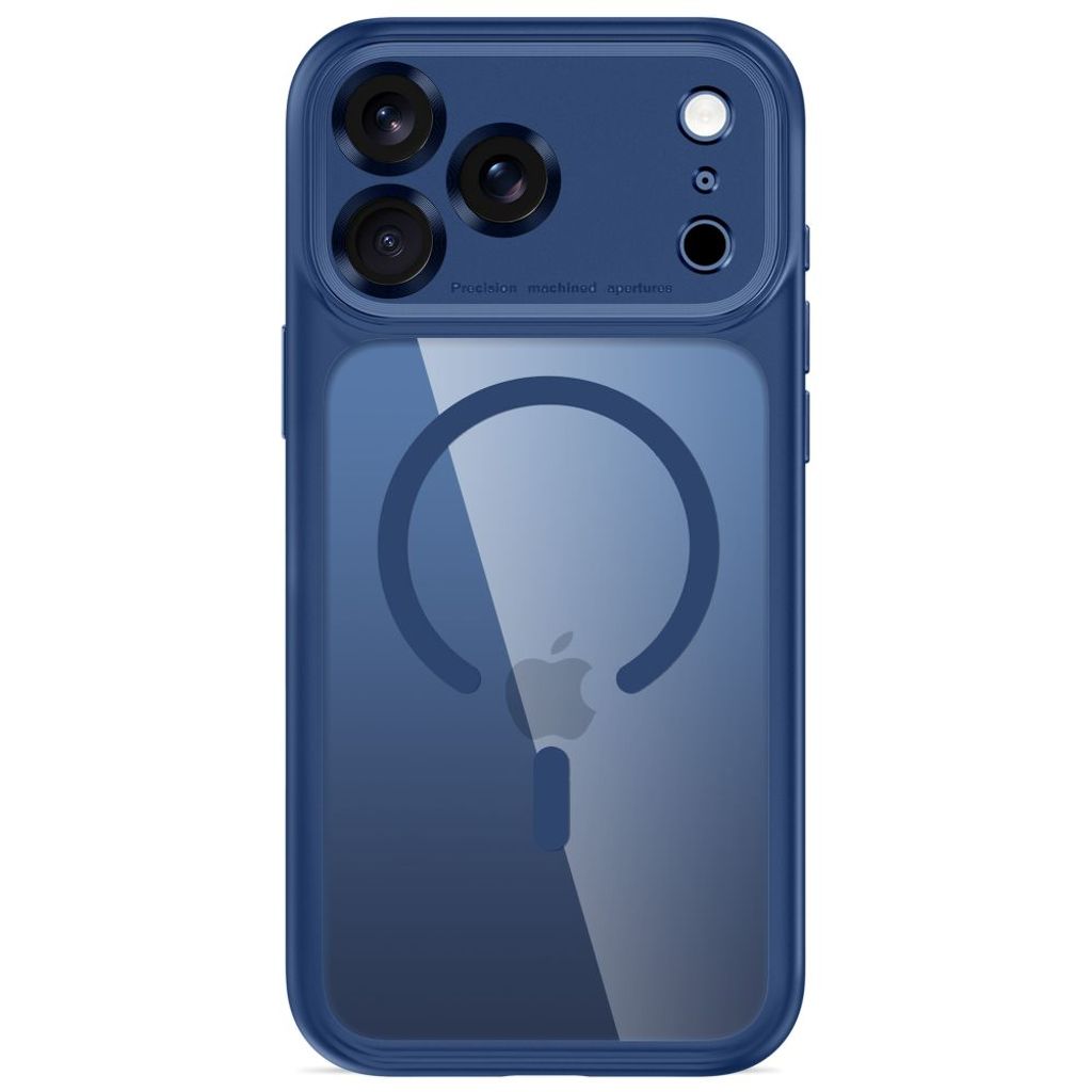 Tech-Protect MagPeak MagSafe CC -kuori till iPhone 18 Pro/17 Pro - Sininen