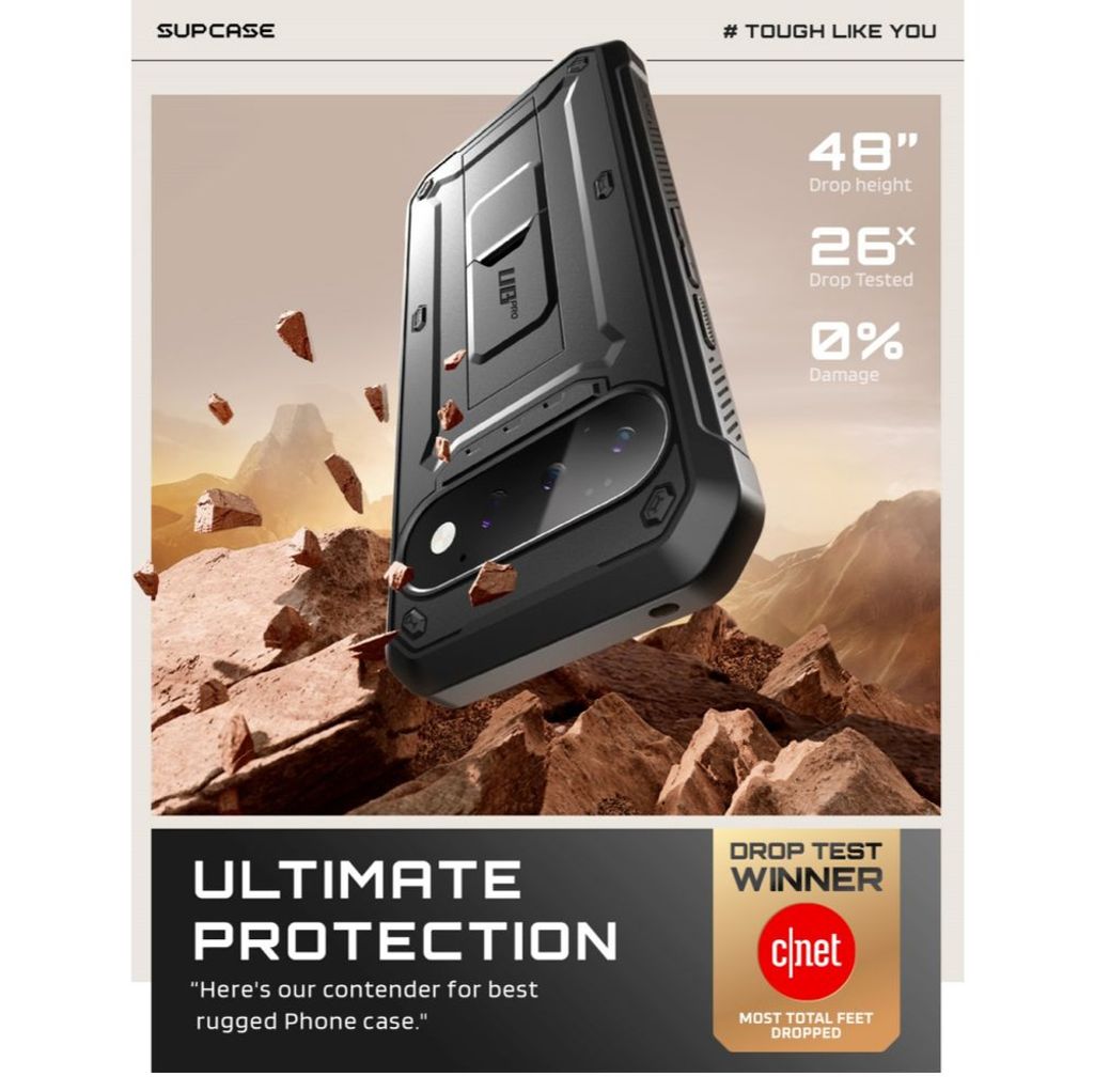 Supcase Unicorn Beetle Pro Cover till Google Pixel 11 Pro - Sort
