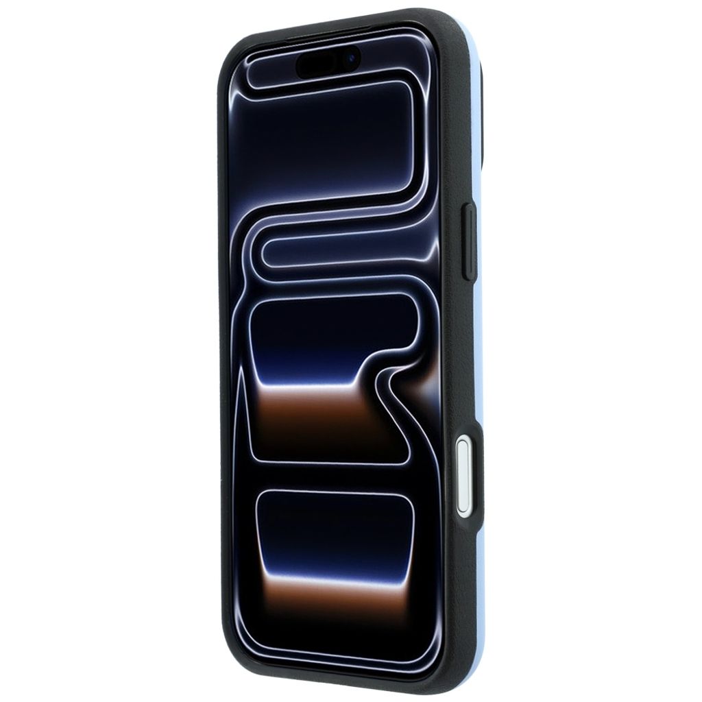 BMW M Blue Perfo Metal Logo MagSafe -kuori till iPhone 18 Pro/17 Pro - Sininen