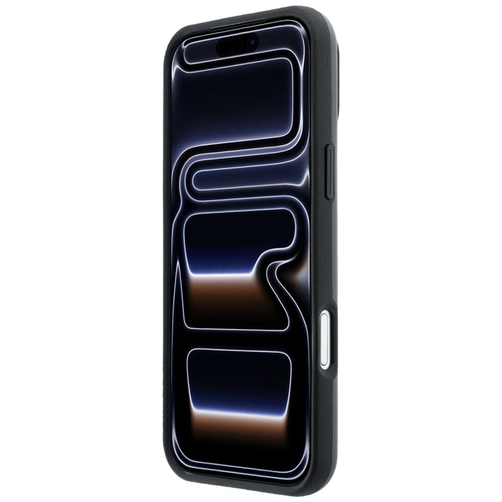 BMW M Blue Perfo Metal Logo MagSafe -kuori till iPhone 18 Pro/17 Pro - Harmaa