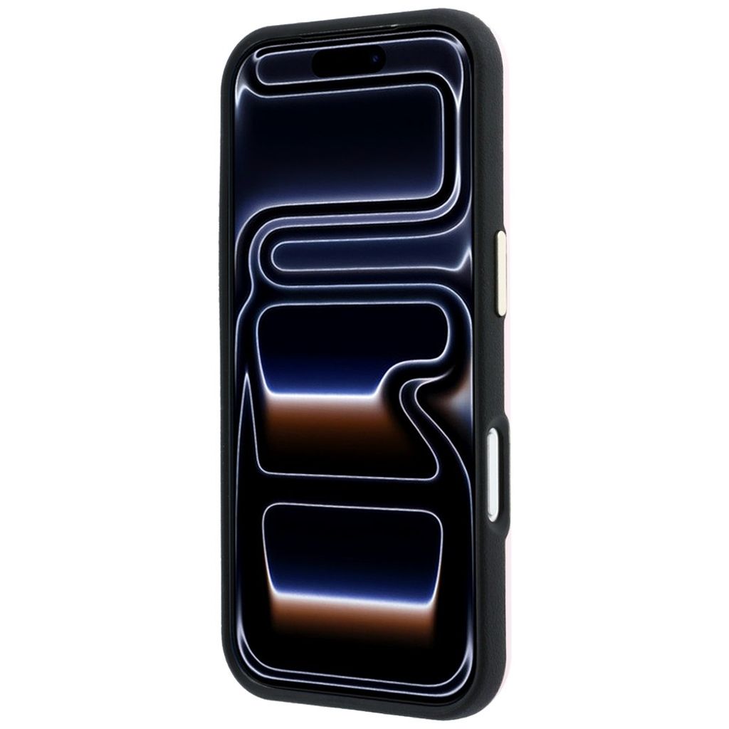 Guess Smooth & Big Strass Logo -kuori till iPhone 18 Pro/17 Pro - Vaaleanpunainen