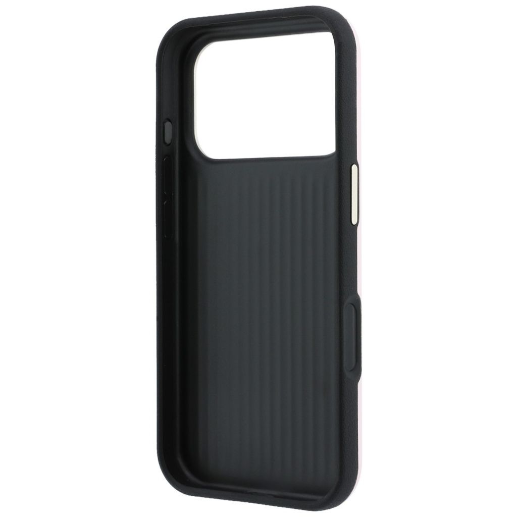 Guess Smooth & Big Strass Logo -kuori till iPhone 18 Pro/17 Pro - Vaaleanpunainen
