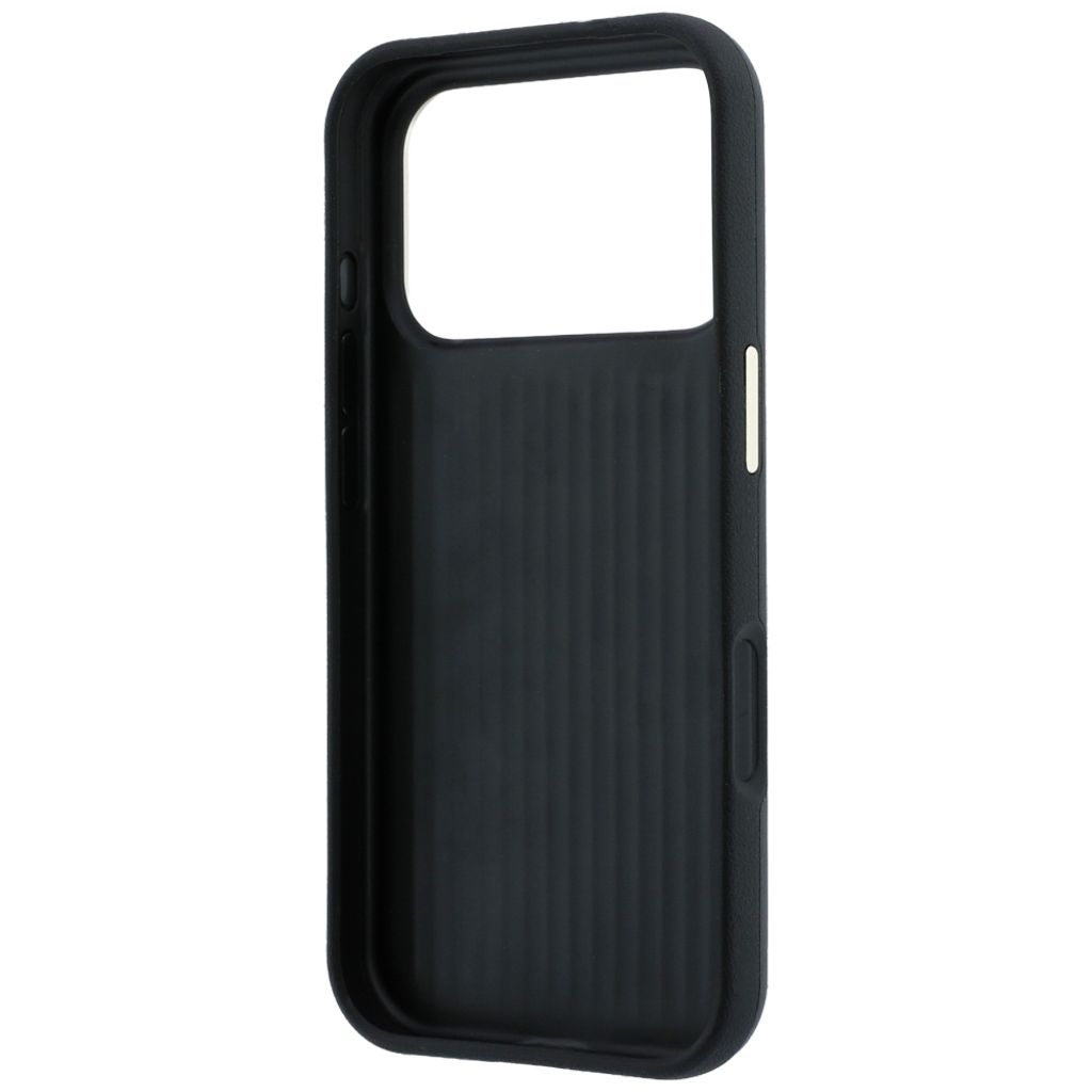 Guess Smooth & Big Strass Logo -kuori till iPhone 18 Pro Max/17 Pro Max - Musta