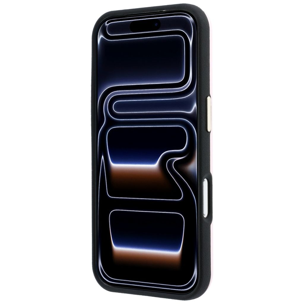 Guess Smooth & Big Strass Logo -kuori till iPhone 18 Pro Max/17 Pro Max - Vaaleanpunainen