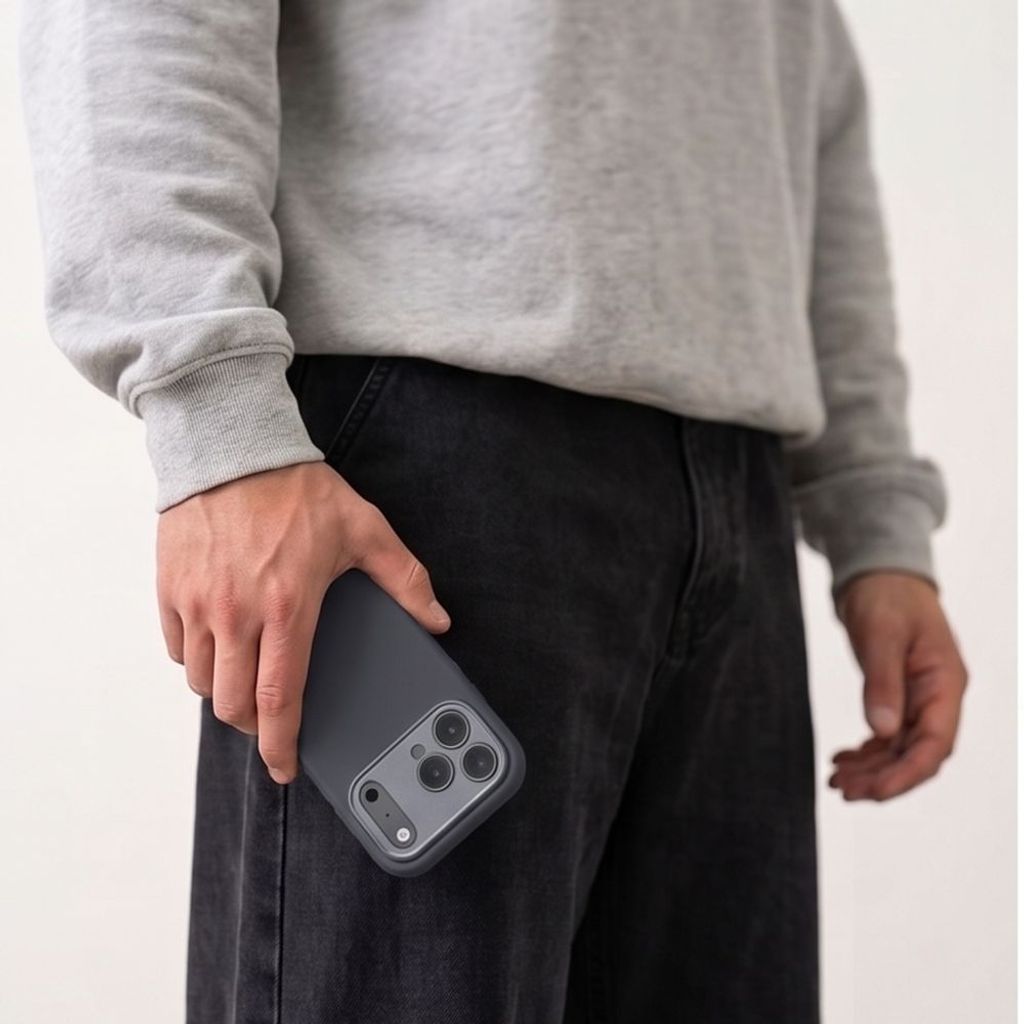 Tech-Protect Uniq MagSafe CC -kuori till iPhone 18 Pro/17 Pro - Grafiitti