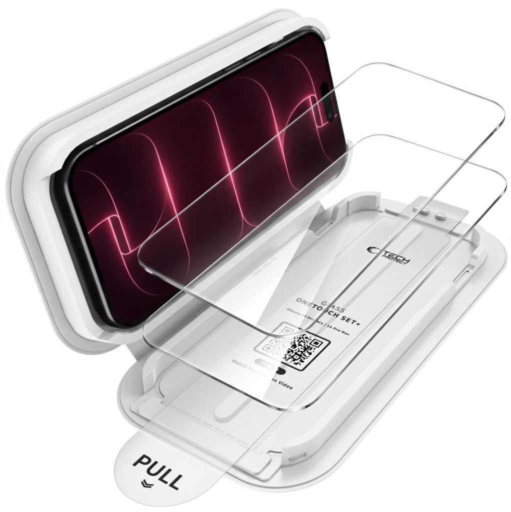 Tech-Protect OneTouch Set+ Skärmskydd 2-pack till iPhone 18 Pro Max/17 Pro Max
