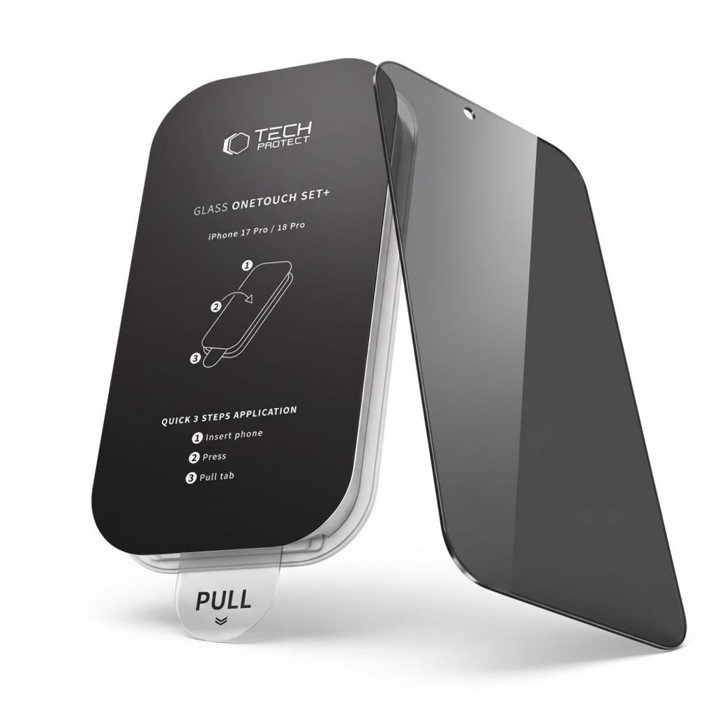 Tech-Protect OneTouch Set Spy+ Privacy Skärmskydd 2-pack till iPhone 18 Pro Max