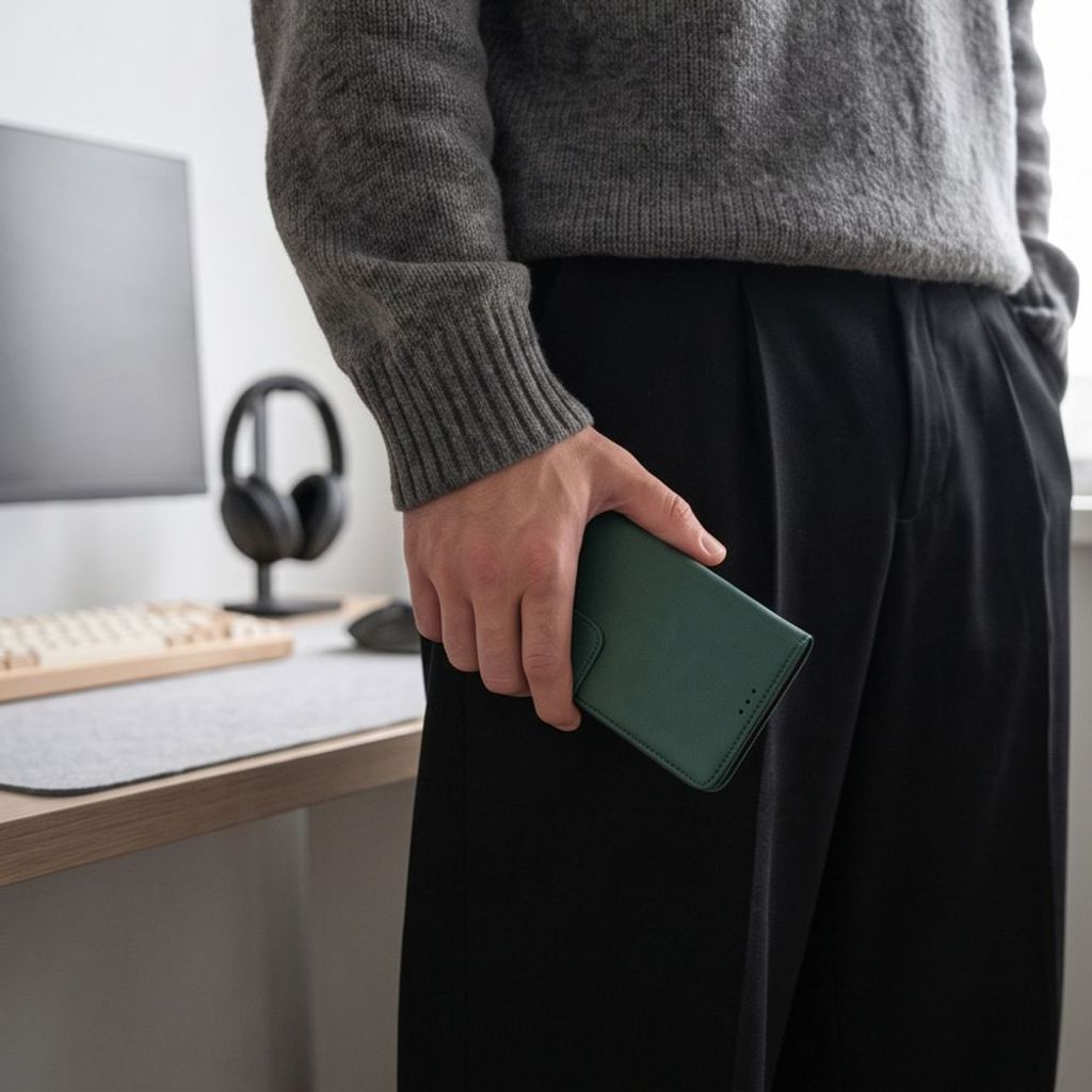 Tech-Protect Wallet -kotelo till Xiaomi Redmi Note 17 Pro Max 5G - Vihreä