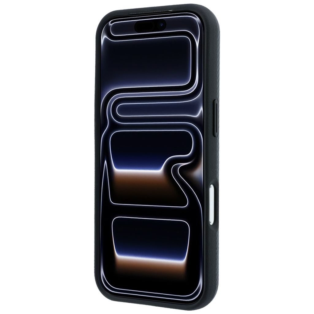 BMW Sign Kevlar Metal Logo MagSafe -kuori till iPhone 18 Pro Max/17 Pro Max - Harmaa