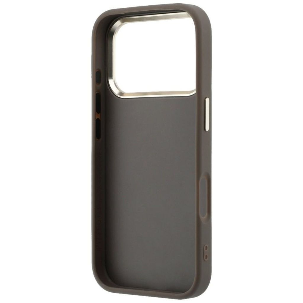 Guess 4G & Big Strass Logo -kuori till iPhone 18 Pro/17 Pro - Ruskea