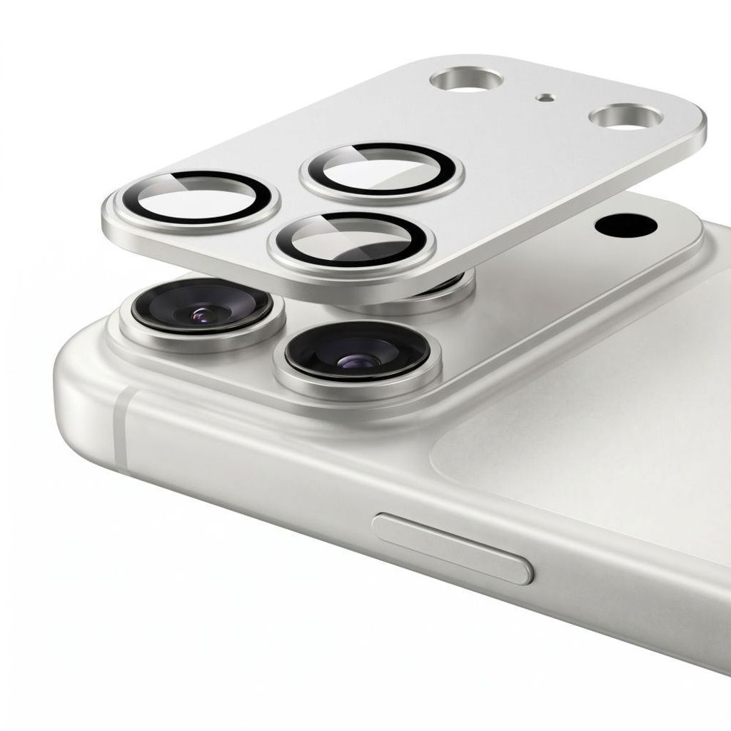 Tech-Protect Camfull Fit+ Linsebeskyttelse till iPhone 18 Pro - Sølv