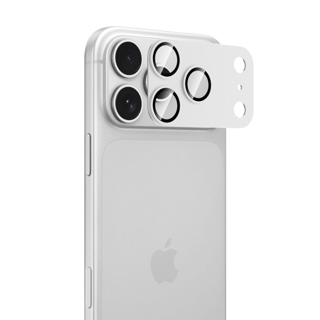 Tech-Protect Camfull Fit+ Linsebeskyttelse till iPhone 18 Pro Max - Sølv
