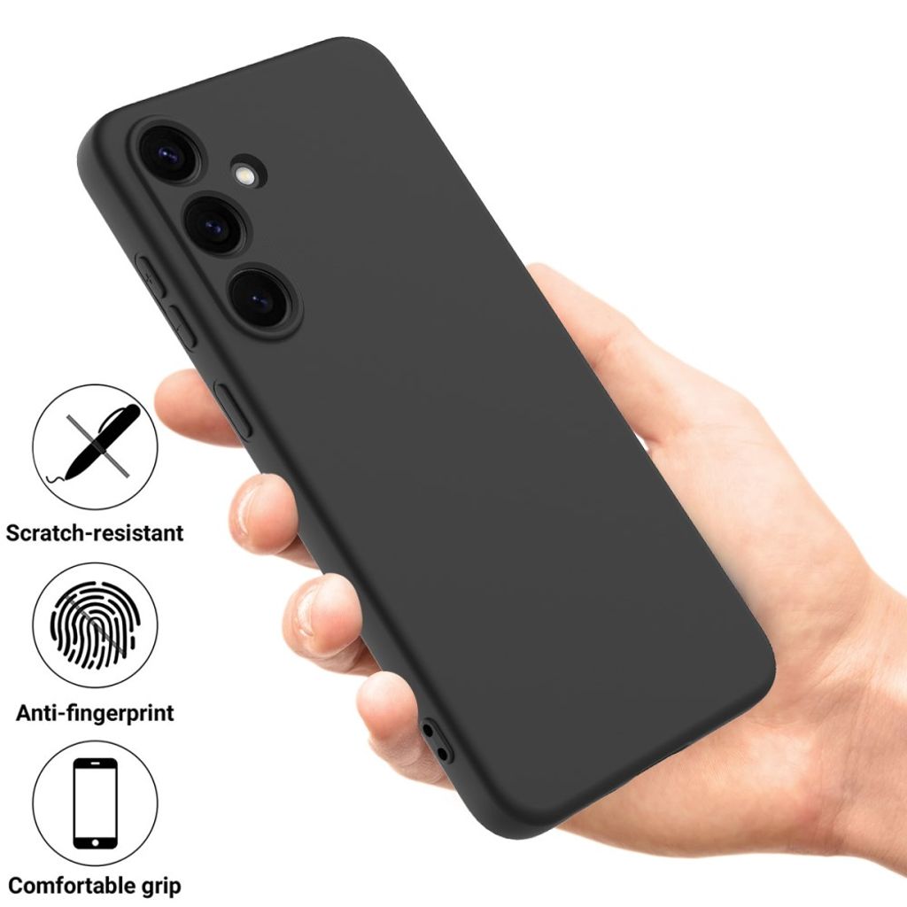Samsung Galaxy S25 FE Skal med bärrem - Svart