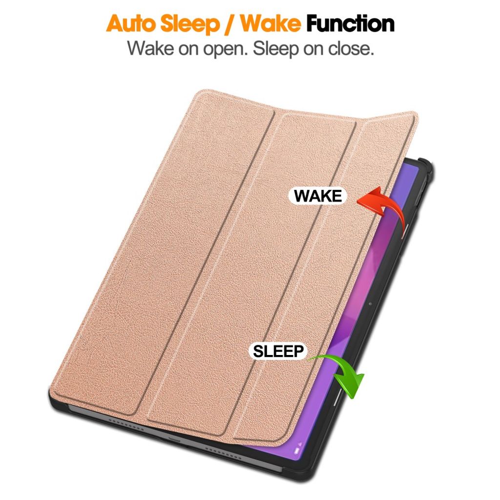 Lenovo Idea Tab Pro Kotelo, jalusta - ruusunpunainen