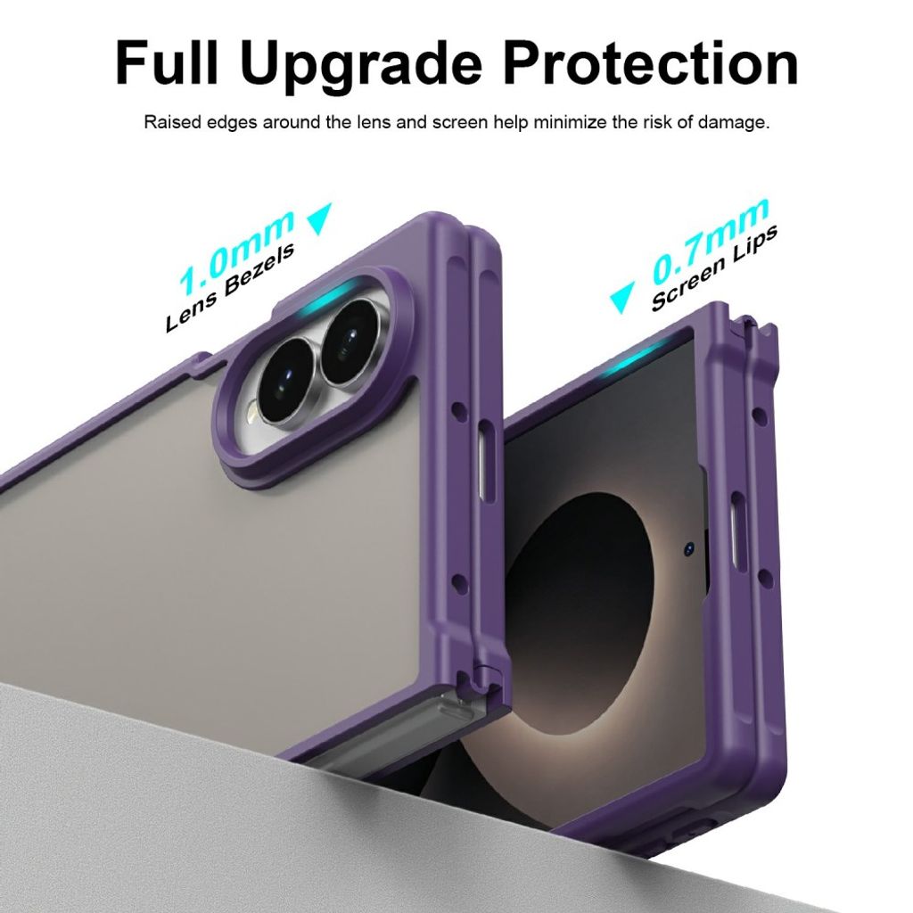 Samsung Galaxy Z Fold8 Matteret Cover - Lilla