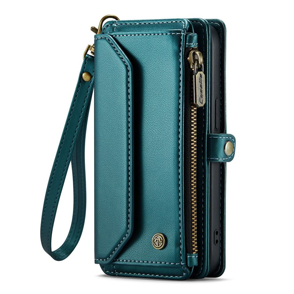 CASEME iPhone 13 Pro Max Lompakkokotelo Korttipaikat - Vihreä