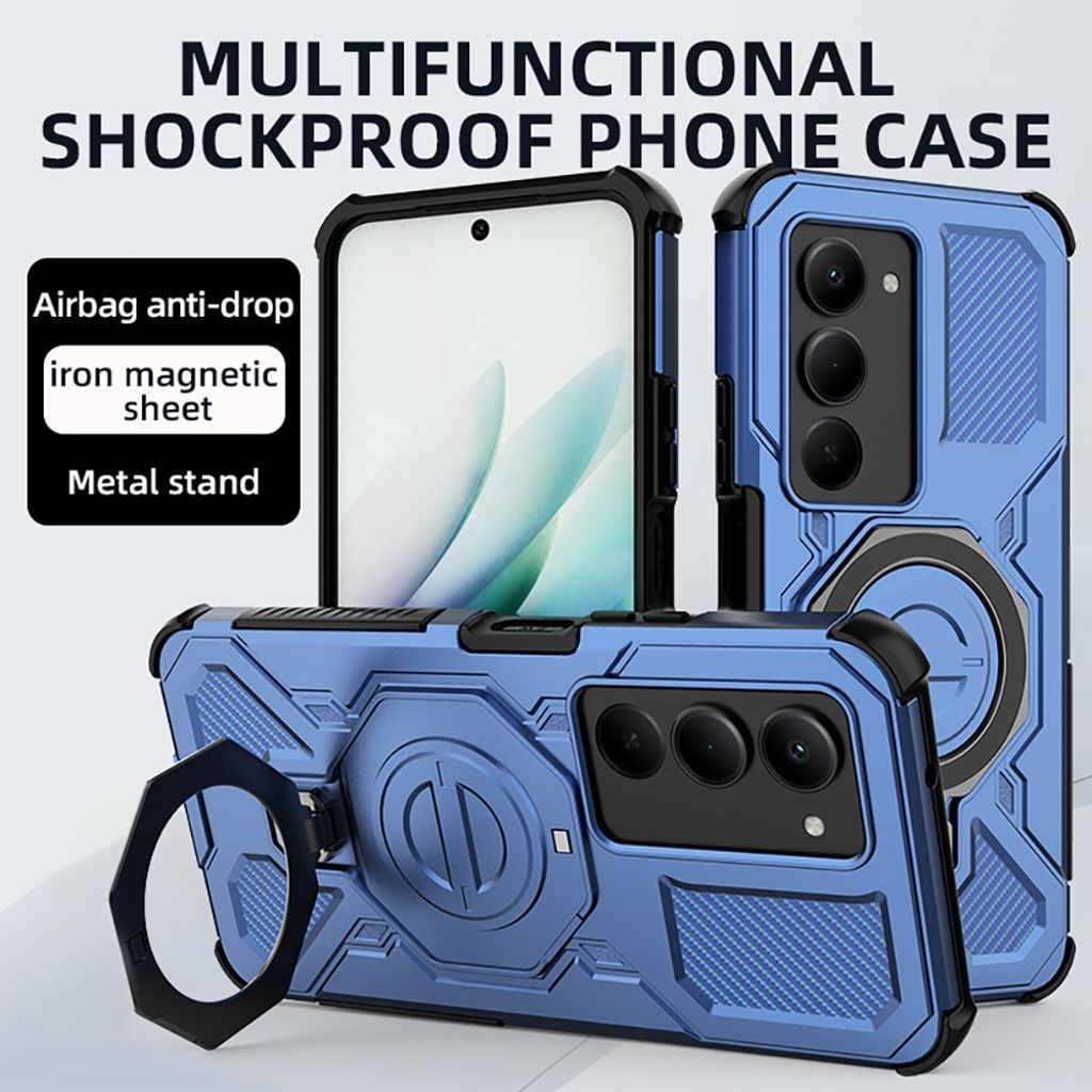 Xiaomi Redmi 15 5G Case with rotating stand - Grey