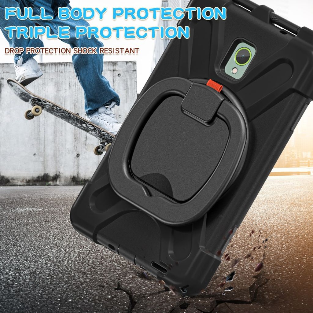 Samsung Galaxy Tab Active5 Case with Hand grip - Black