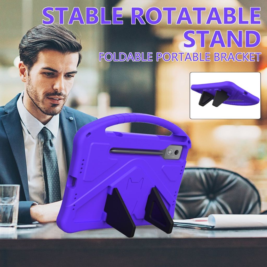 Lenovo Idea Tab Pro (TB-373FU) EVA Kuori Kädensija - violetti